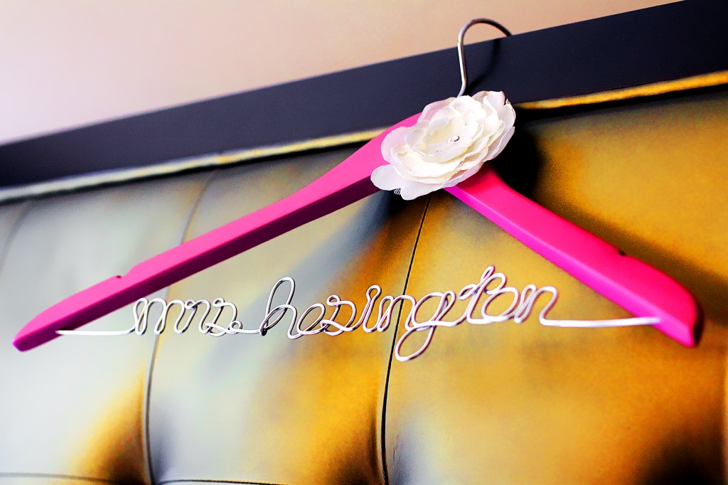 Customized Wedding Hanger Customized Wedding Hanger