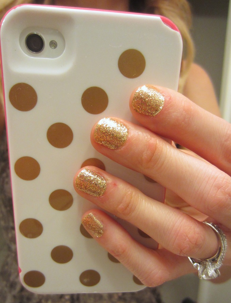 New Years 2012 Glitz Blitz Nails