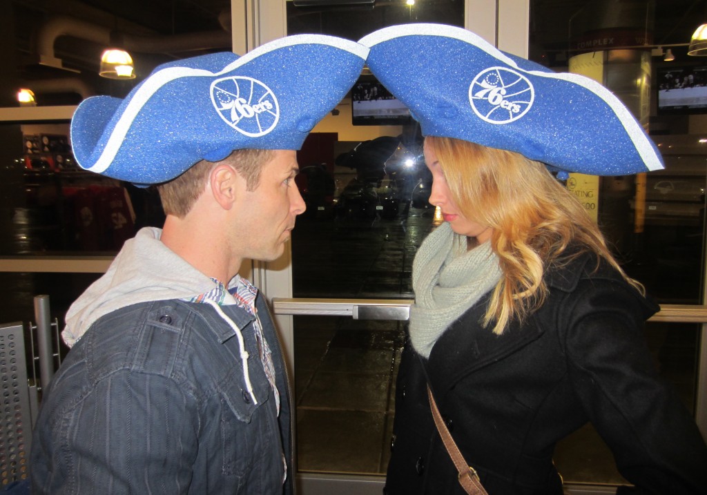 76ers Game hats