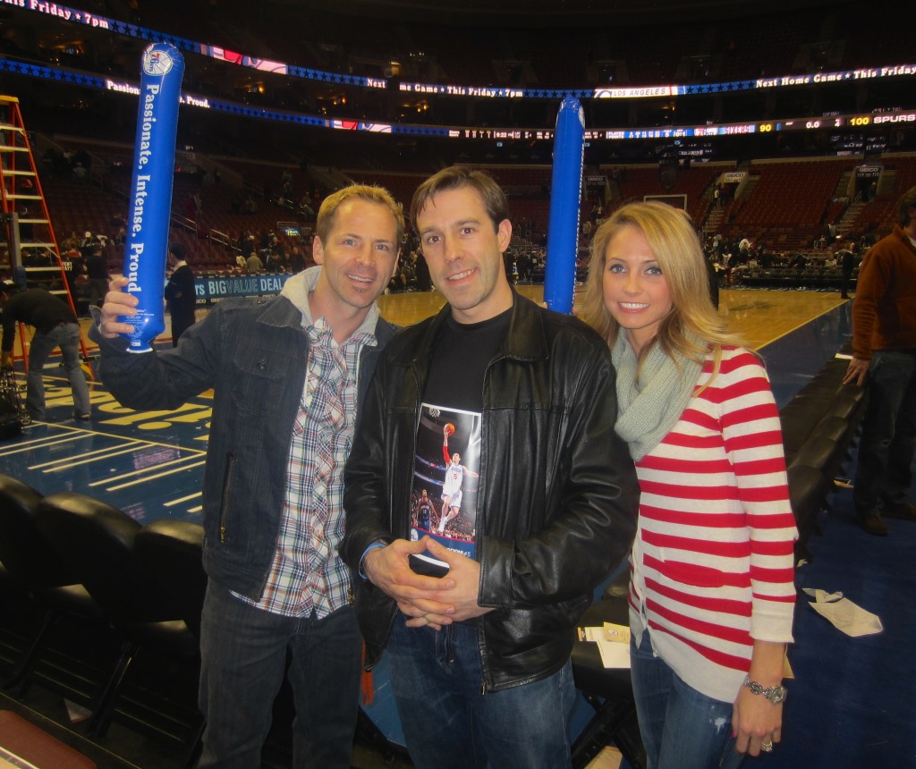 76ers Game with Chris