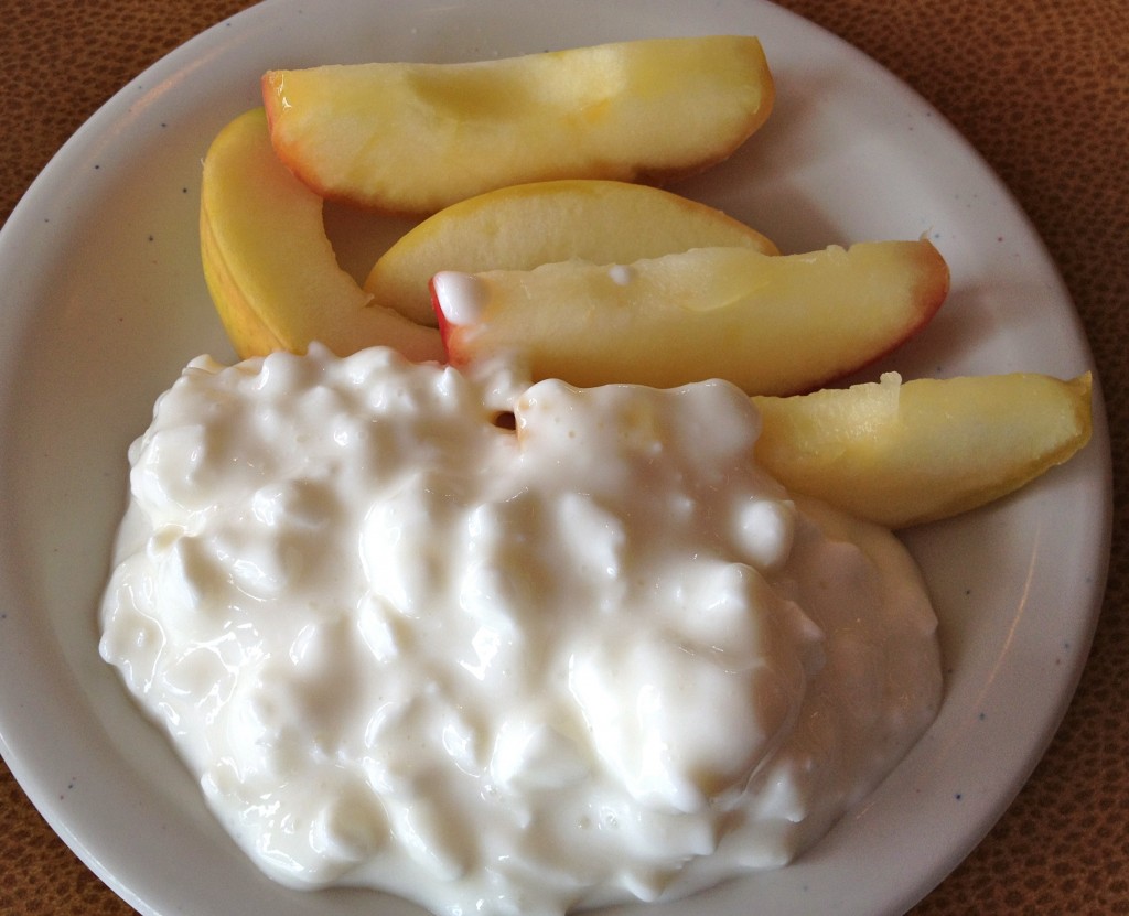 Jason's Deli Apples and Cottage Cheese Jason's Deli Apples and Cottage Cheese