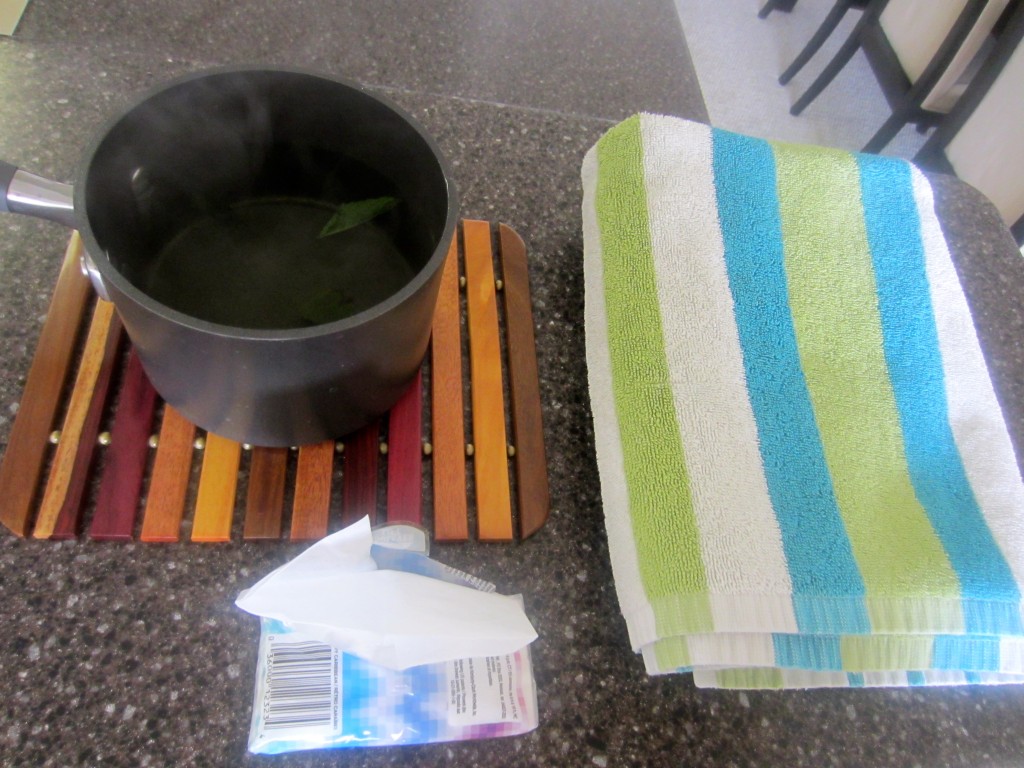 Supplies for Boiling Water trick