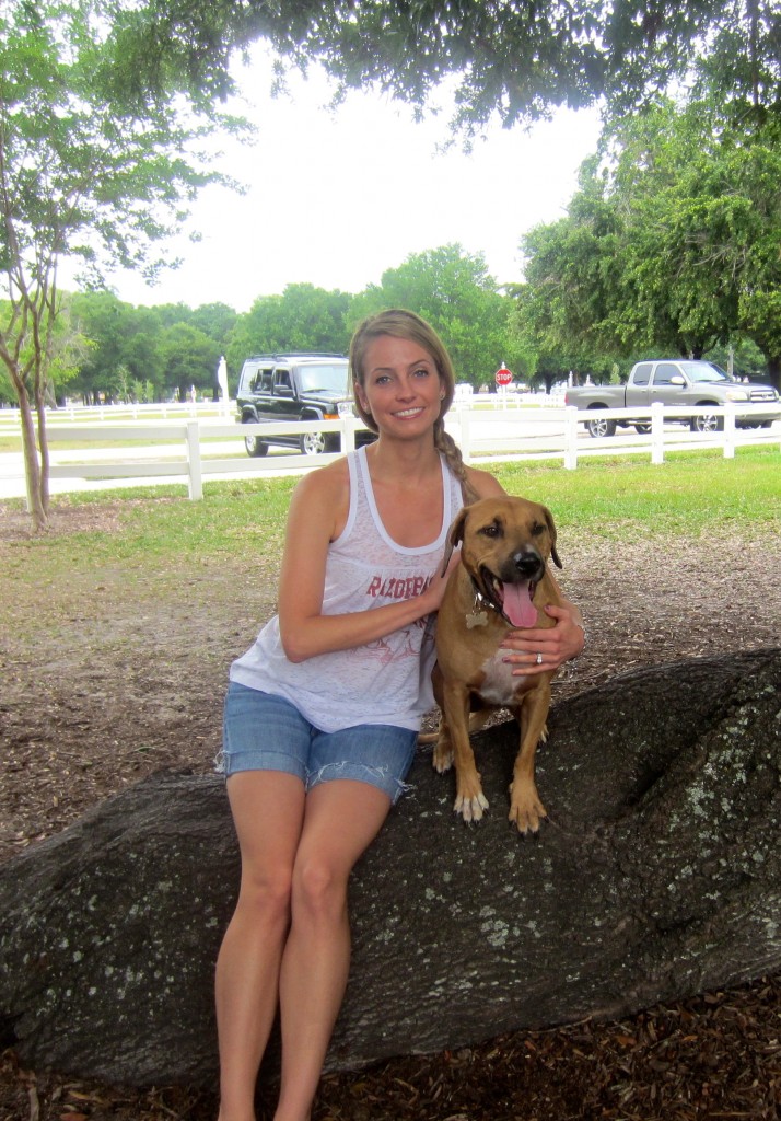 Me and Roadie at Park Me and Roadie at Park