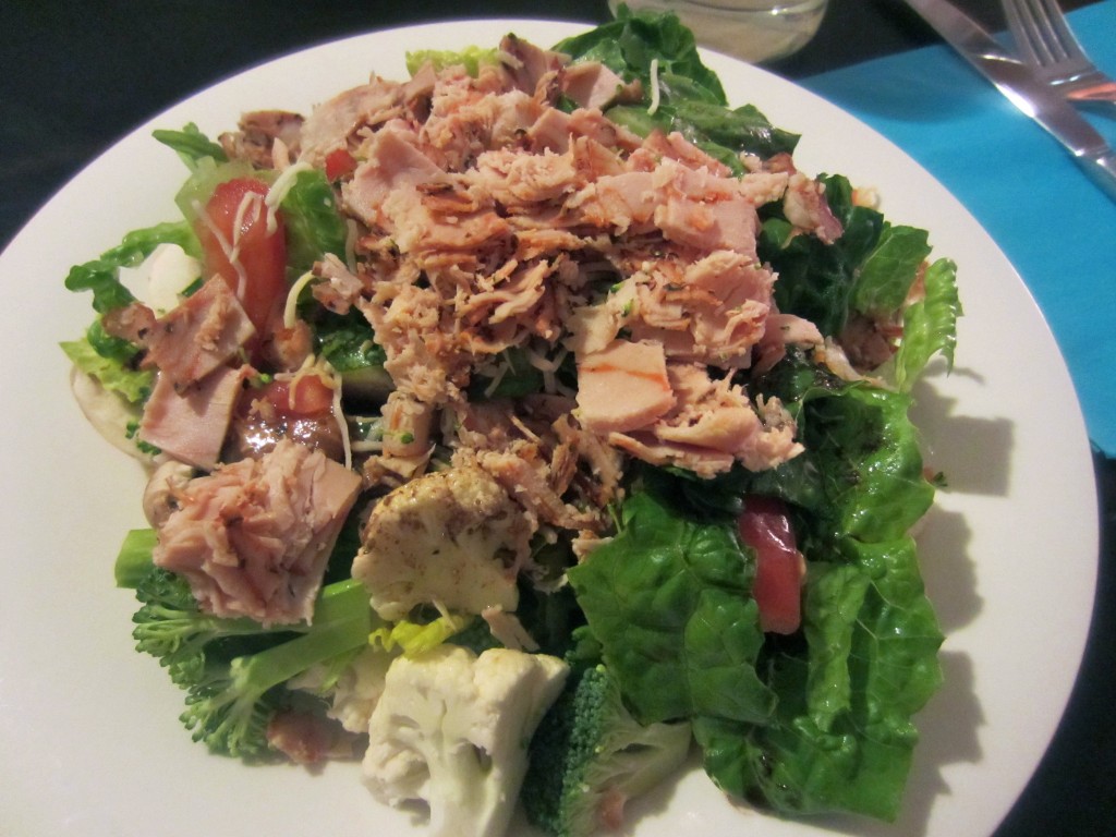Garden Veggie and Turkey Salad Garden Veggie and Turkey Salad