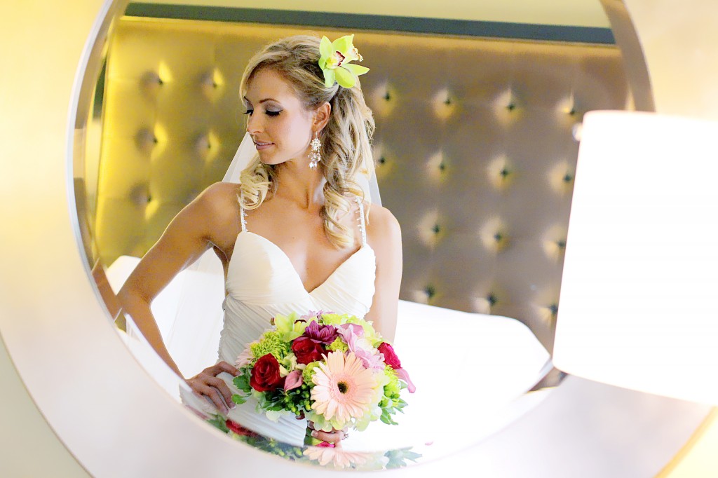 Live flower hairpiece