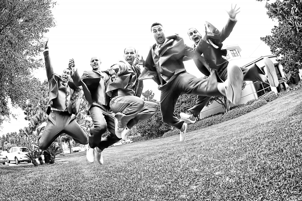 Groomsmen Jumping Groomsmen Jumping