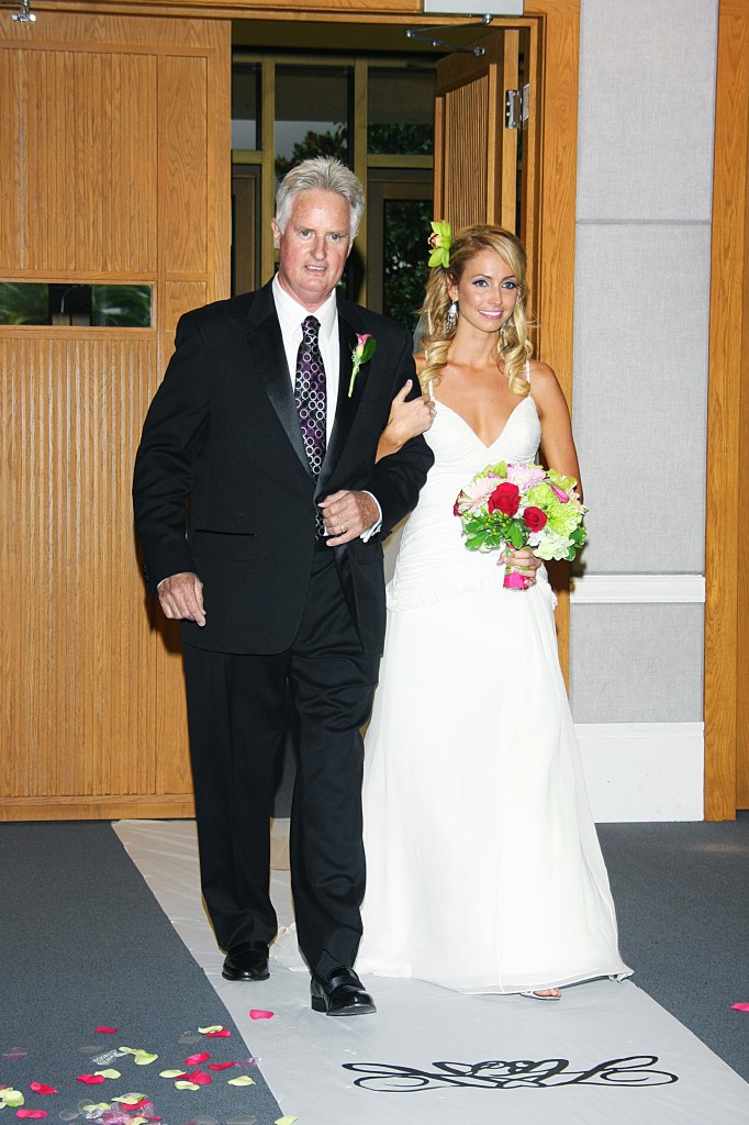 Dad walking me down the aisle Dad walking me down the aisle