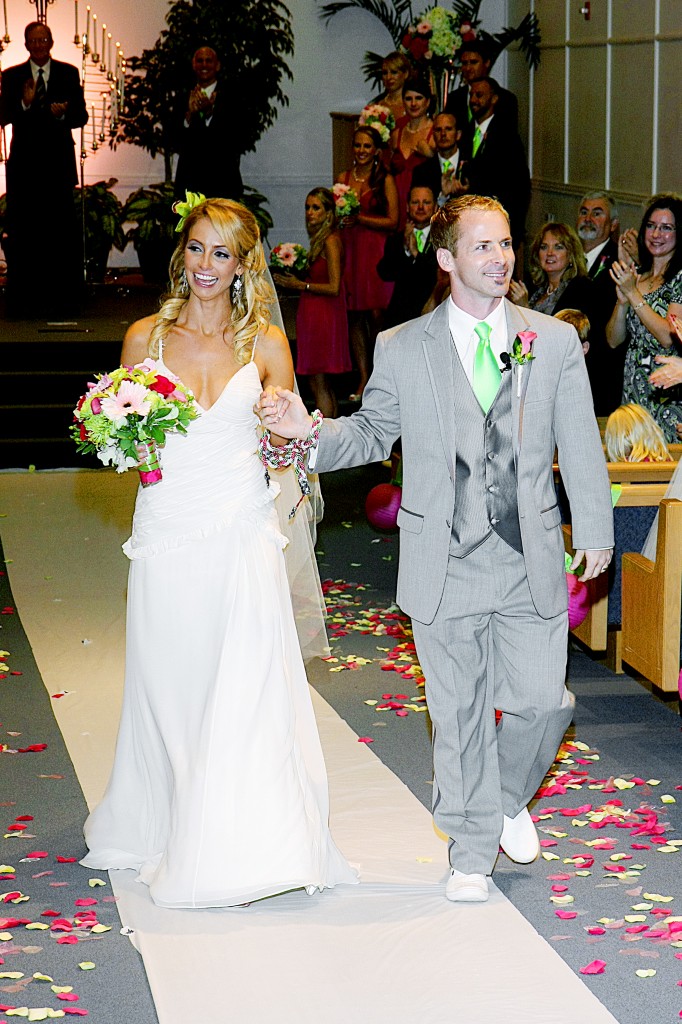 We're married!