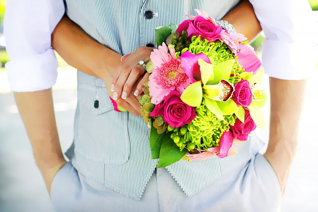 Bridal Bouquet Rock the Dress Shoot