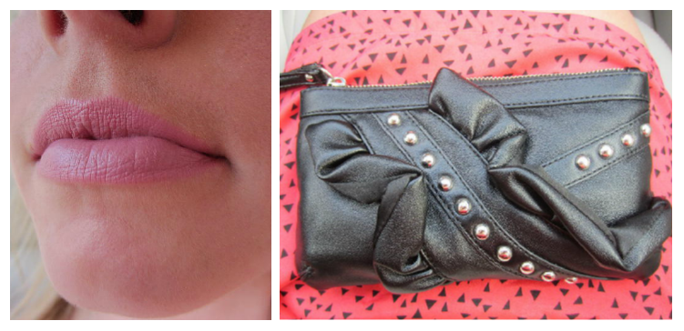 Pink Matte Lips and Clutch Pink Matte Lips and Clutch