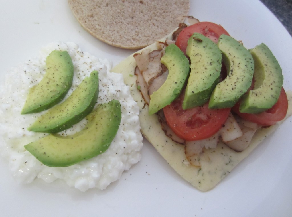 Turkey Tomato and Avocado Sandwich