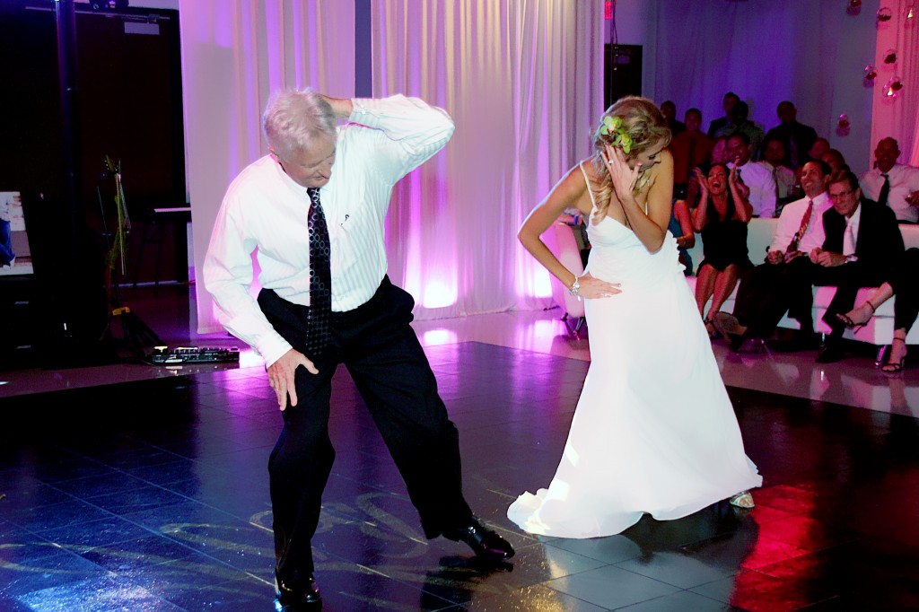 Surprise father daughter dance