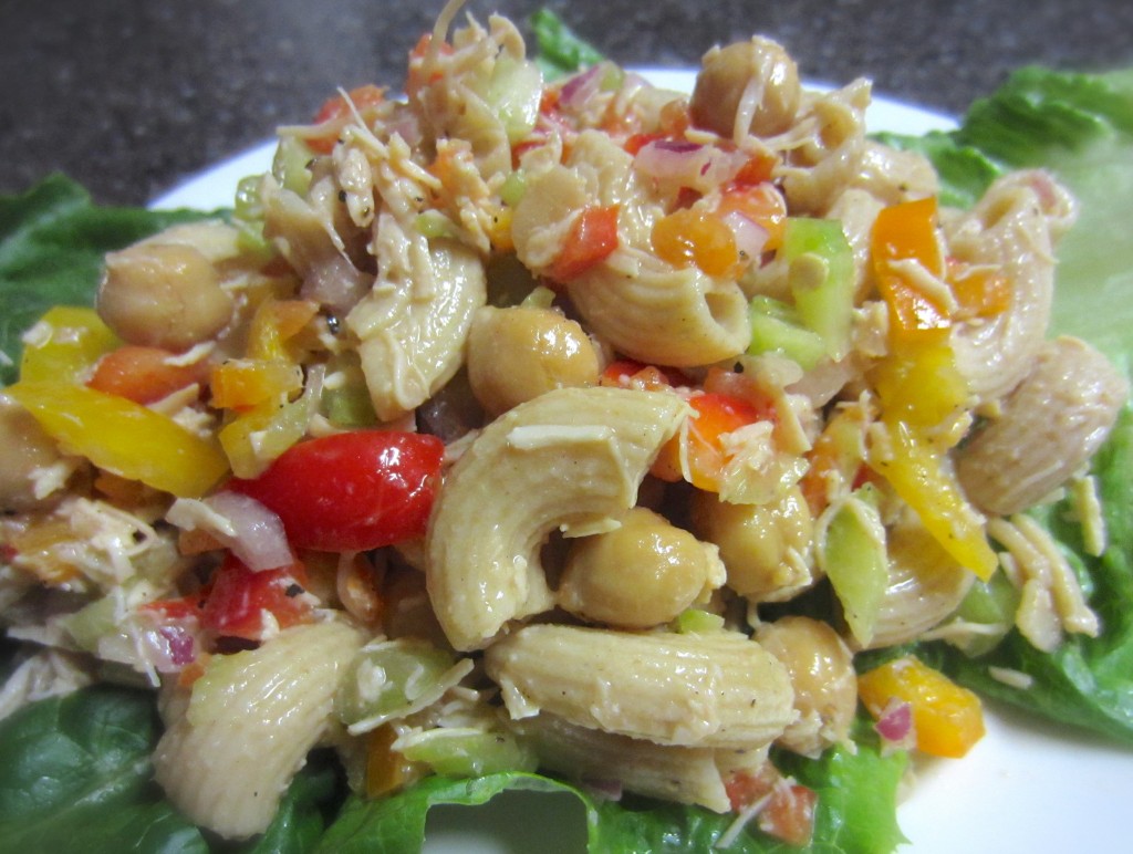 Healthy Chicken Salad with Peppers