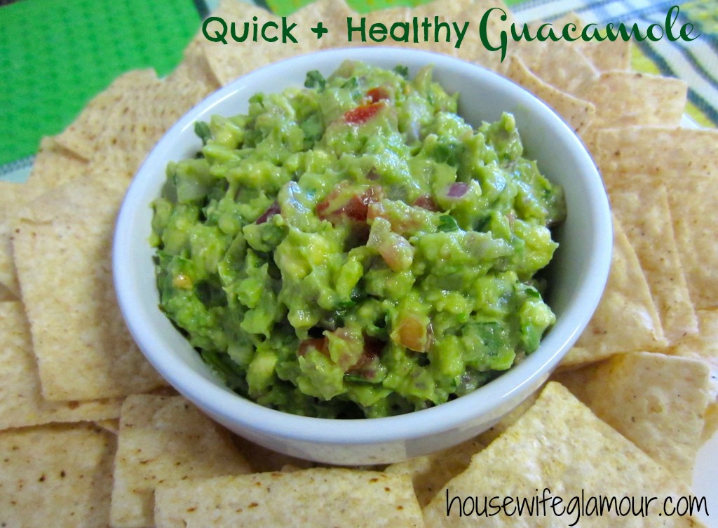 Quick + Healthy Guacamole