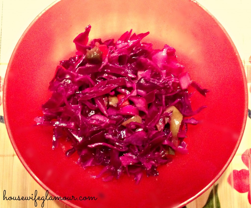 Purple Cabbage Coleslaw Re